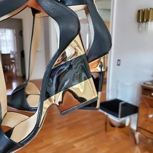 Gorgeous Jimmy Choo Wedge Sandals Size 40 or US 9